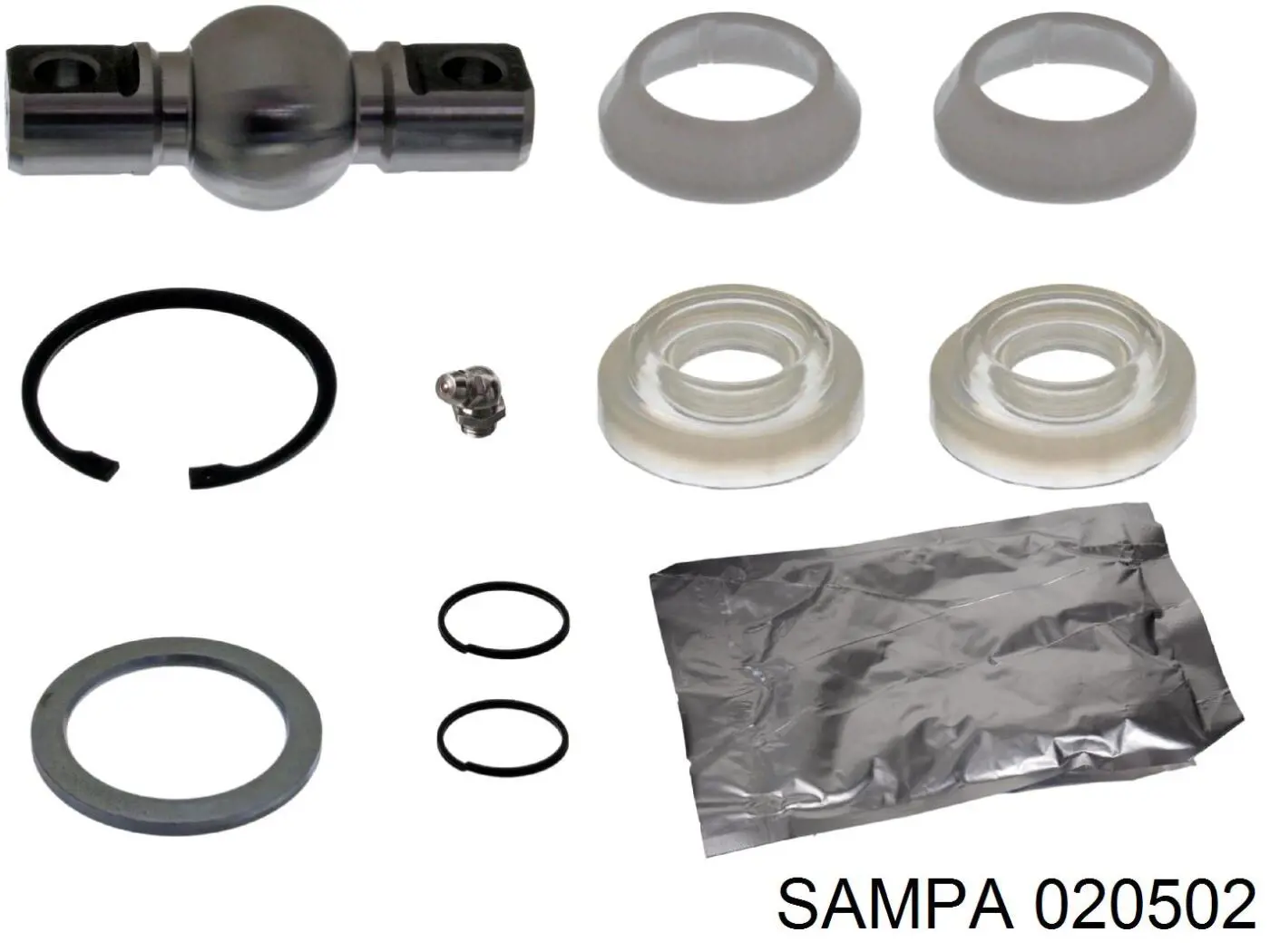 020502 Sampa Otomotiv‏ Сайлентблок задньої реактивної тяги