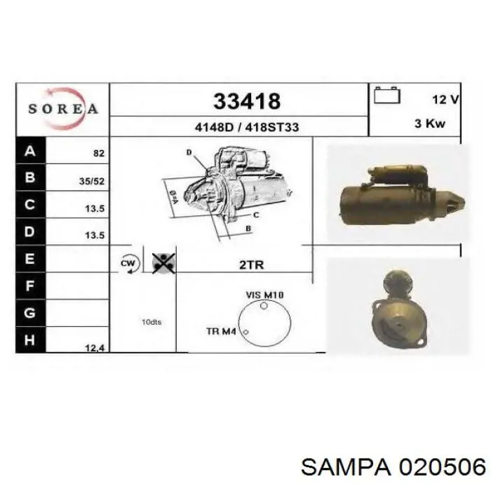 Подушка рами (кріплення кузова) Sampa Otomotiv‏ 020506 ціна, від 8.25 USD