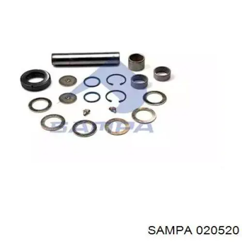 Ремкомплект шкворня поворотного кулака Sampa Otomotiv‏ 020520 ціна, від 44.93 USD