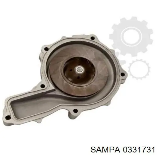 Помпа охолодження Sampa Otomotiv‏ 0331731 ціна, від 109.55 USD