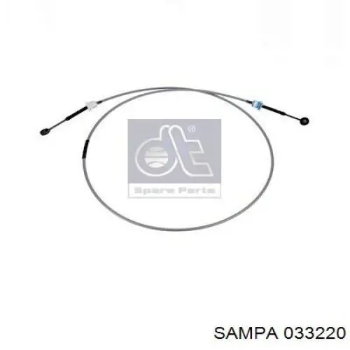 033220 Sampa Otomotiv‏ Трос перемикання передач, вибору передачі