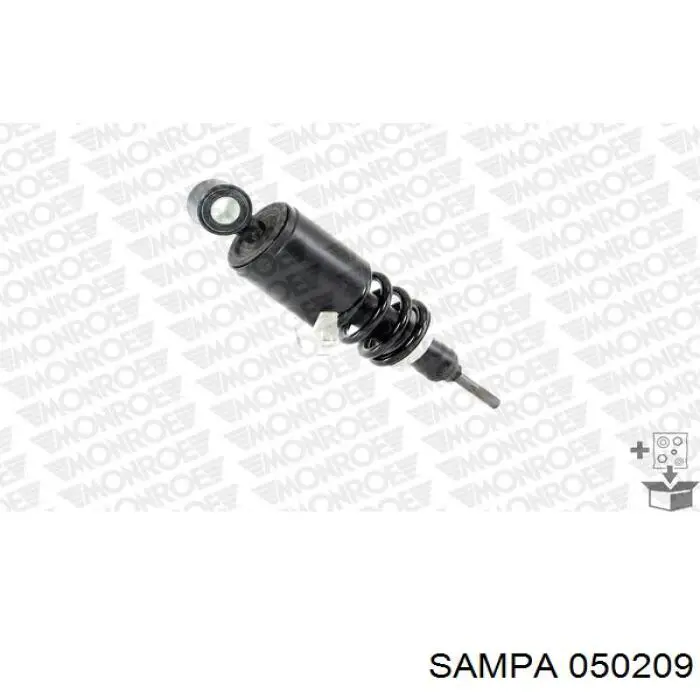 Упори газові Sampa Otomotiv‏ 050209 ціна, від 57.45 USD