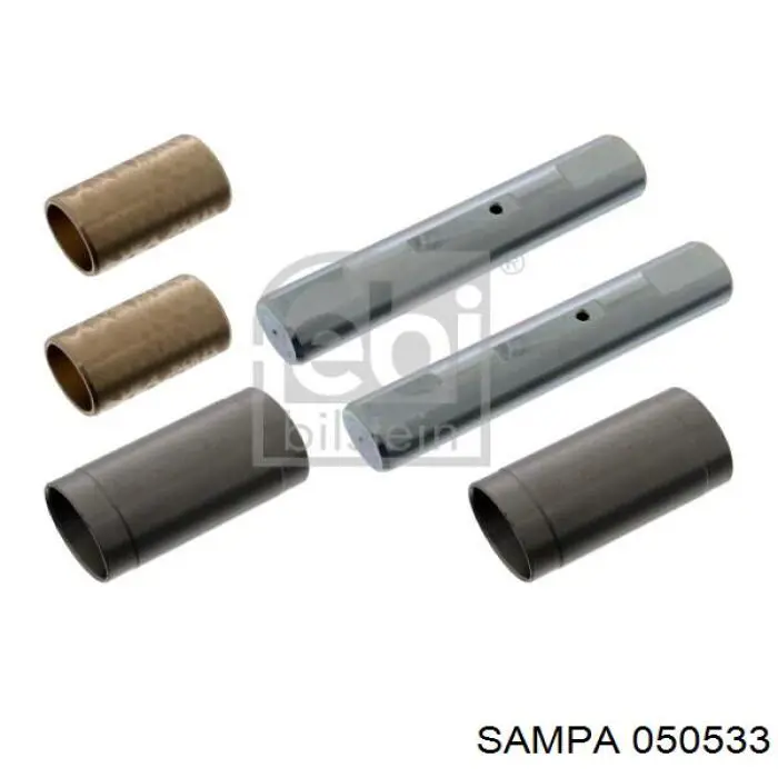 Ремкомплект ресори (TRUCK) Sampa Otomotiv‏ 050533 ціна, від 53.55 USD