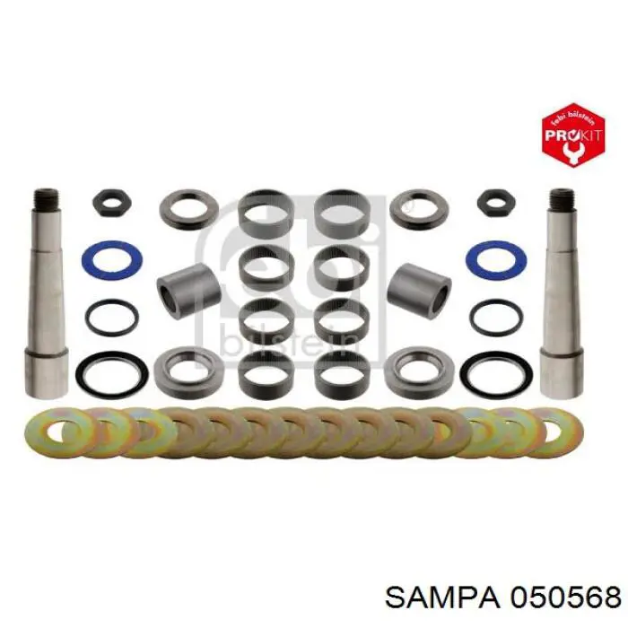 Купити 050568 Sampa Otomotiv‏ Ремкомплект шкворня поворотного кулака