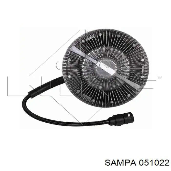 051022 Sampa Otomotiv‏ Гідромуфта приводу вентилятора