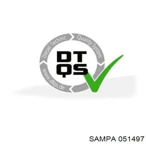 051497 Sampa Otomotiv‏ шланг/патрубок системи охолодження