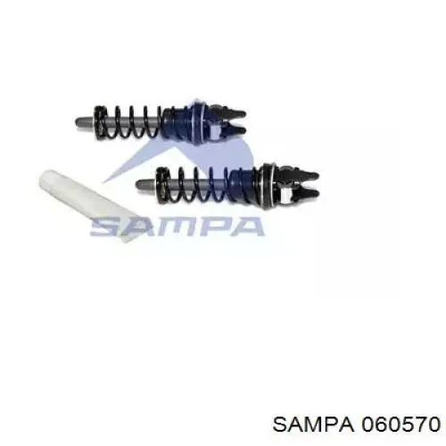 Монтажний комплект задніх барабанних колодок Sampa Otomotiv‏ 060570 ціна, від 42.57 USD