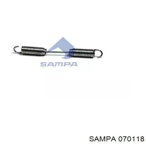 Пружина задніх барабанних гальмівних колодок Sampa Otomotiv‏ 070118 ціна, від 2.48 USD