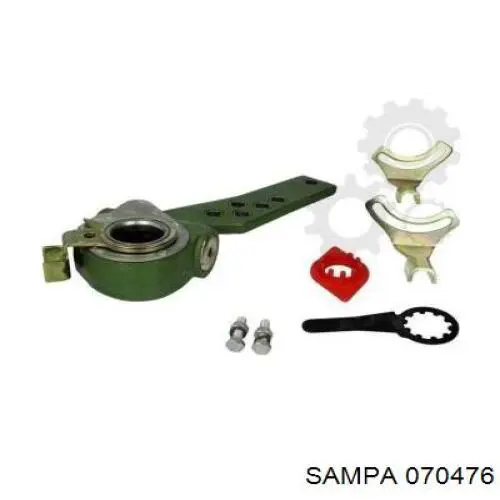 Тріскачка гальмівна, заднього моста 07047601 Sampa Otomotiv‏