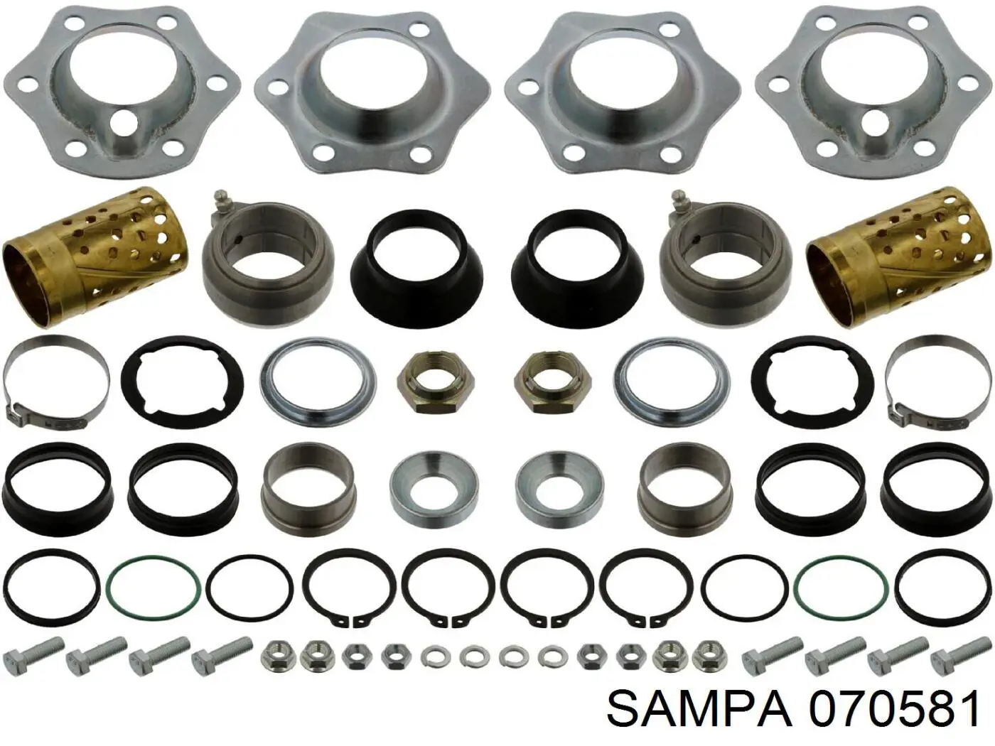 Купити 070581 Sampa Otomotiv‏ Ремкомплект гальмівного вала (тріскачки)