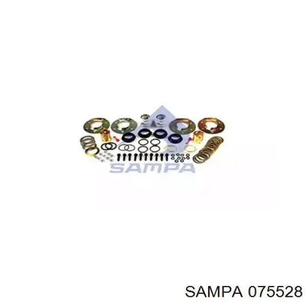 Ремкомплект задніх гальм Sampa Otomotiv‏ 075528 ціна, від 25.72 USD