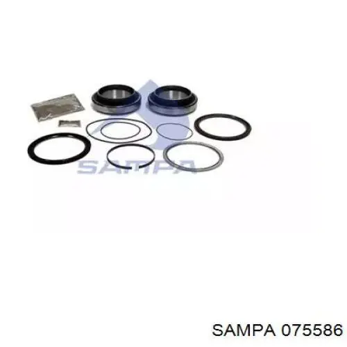 Комплект підшипник маточини передньої Sampa Otomotiv‏ 075586 ціна, від 243.26 USD