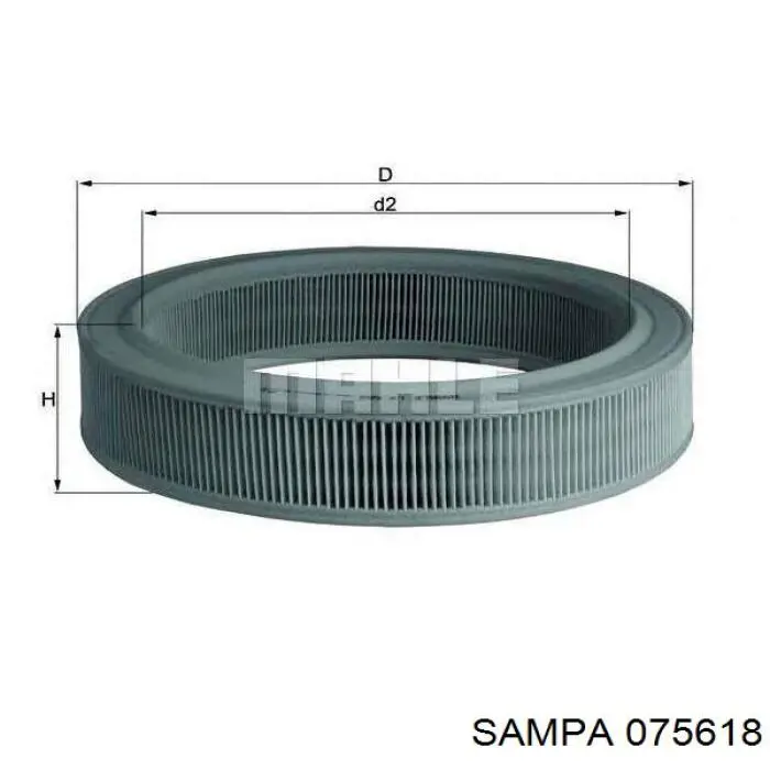 Купити 075618 Sampa Otomotiv‏ Болт гальмівного супорту