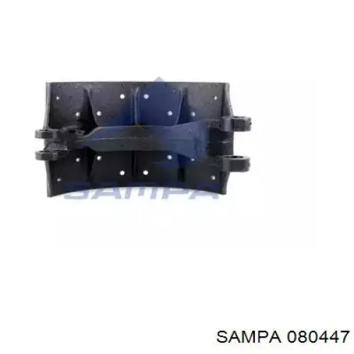 080447 Sampa Otomotiv‏ Колодки гальмівні задні, барабанні