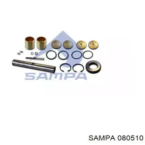 Ремкомплект шкворня поворотного кулака Sampa Otomotiv‏ 080510 ціна, від 64.73 USD