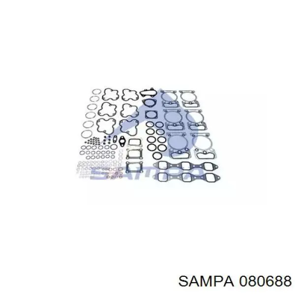 Купити 080688 Sampa Otomotiv‏ Комплект прокладок двигуна, верхній