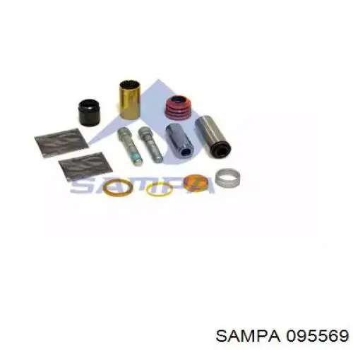 Ремкомплект супорту гальмівного переднього Sampa Otomotiv‏ 095569 ціна, від 24.32 USD