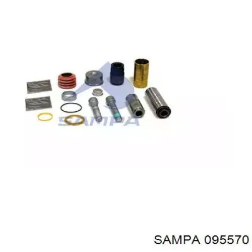 Ремкомплект супорту гальмівного переднього Sampa Otomotiv‏ 095570 ціна, від 21.83 USD