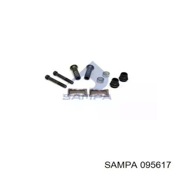 Ремкомплект супорту гальмівного переднього Sampa Otomotiv‏ 095617 ціна, від 17.57 USD