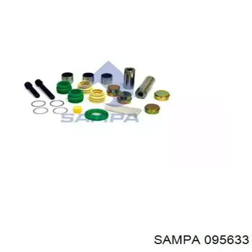 Ремкомплект супорту гальмівного переднього Sampa Otomotiv‏ 095633 ціна, від 36.13 USD