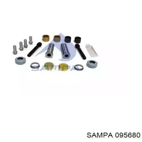 095680 Sampa Otomotiv‏ ремкомплект супорту гальмівного переднього