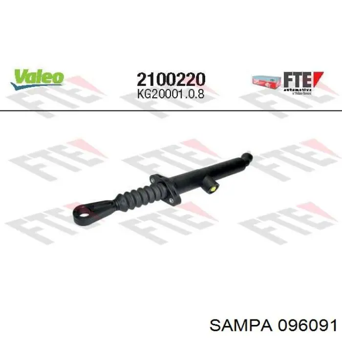 096091 Sampa Otomotiv‏ Циліндр зчеплення, головний