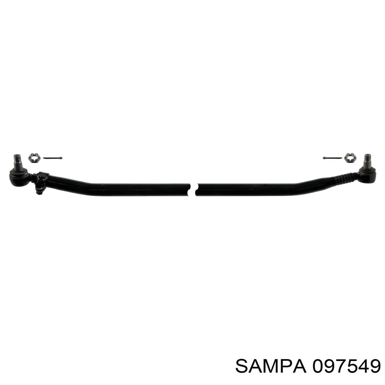 097549 Sampa Otomotiv‏ Тяга поперечна реактивна передньої підвіски