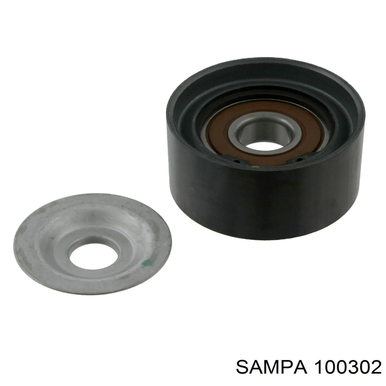 100302 Sampa Otomotiv‏ Ролик приводного ременя, паразитний