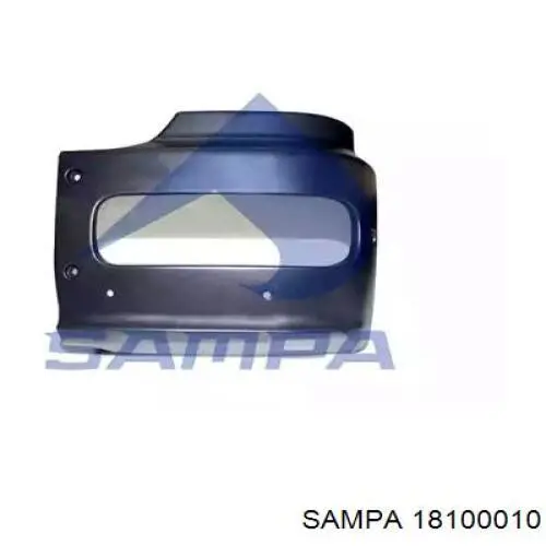 Бампер передній, ліва частина TD0950002BL Tangde