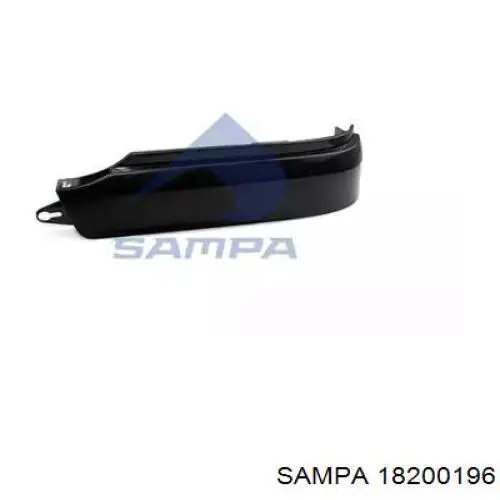 Бампер передній, права частина DPMA006 Daniparts