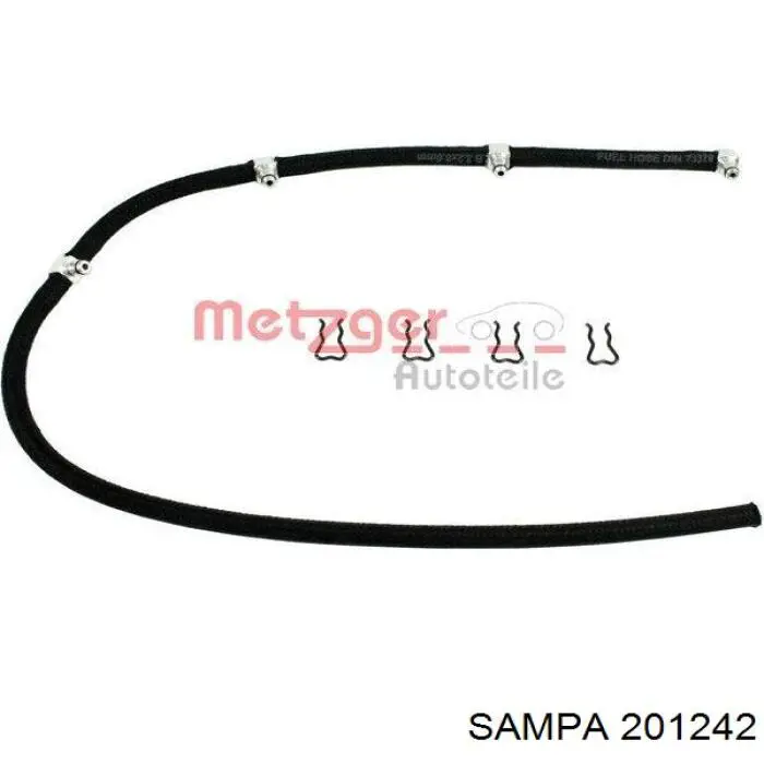 Трубка паливна, зворотня від форсунок Sampa Otomotiv‏ 201242 ціна, від 14.07 USD