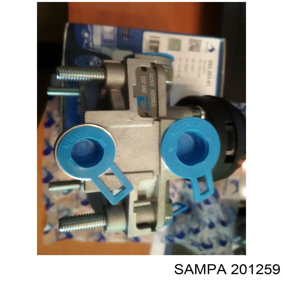 Кронштейн натягувача приводного ременя 201259 Sampa Otomotiv‏