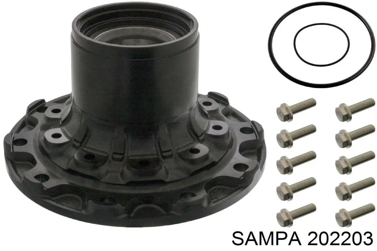 Маточина передня 202203 Sampa Otomotiv‏