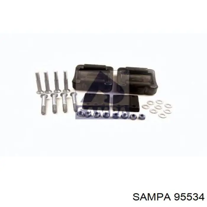 Ремкомплект замка сідла причіпного пристрою 95534 Sampa Otomotiv‏