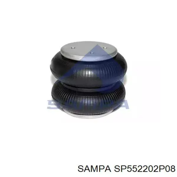 Пневмоподушка/Пневморессора моста Sampa Otomotiv‏ SP552202P08 ціна, від 33.43 USD