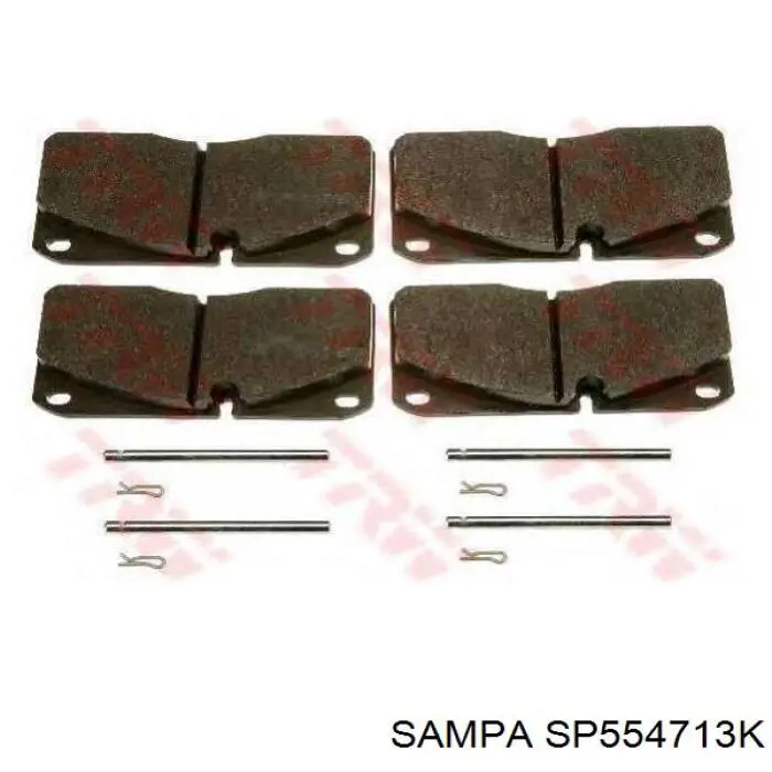 Пневмоподушка/Пневморессора моста SP554713K Sampa Otomotiv‏