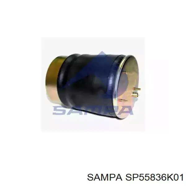 Пневморессора задня Sampa Otomotiv‏ SP55836K01 ціна, від 90.95 USD