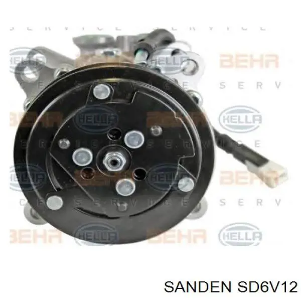 Компресор системи кондиціювання Sanden SD6V12 ціна, від 78.92 USD