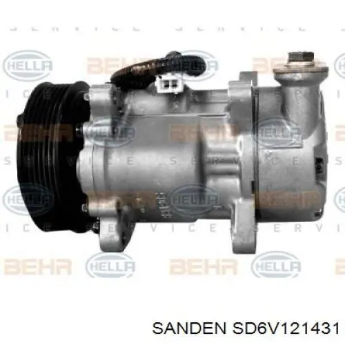SD6V121431 Sanden Компресор холодоагенту