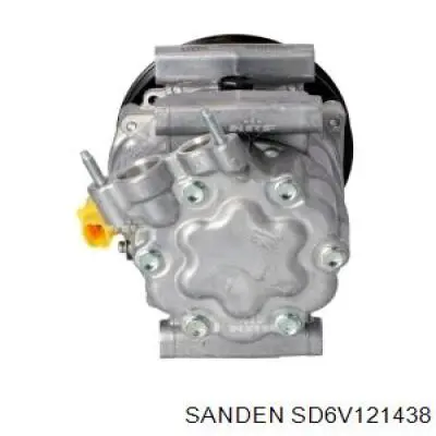 Компресор системи кондиціювання Sanden SD6V121438 ціна, від 72.04 USD