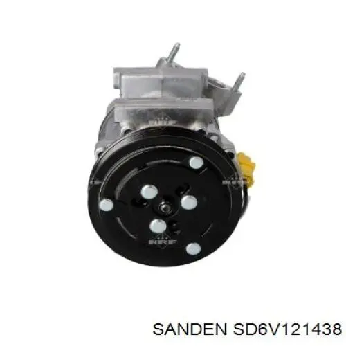Компресор кондиціонера SD6V121438 Sanden