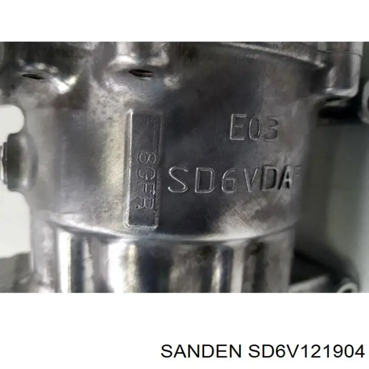 Компресор кондиціонера SD6V121904 Sanden