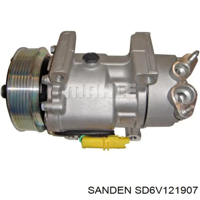Компресор системи кондиціювання Sanden SD6V121907 ціна, від 112.56 USD