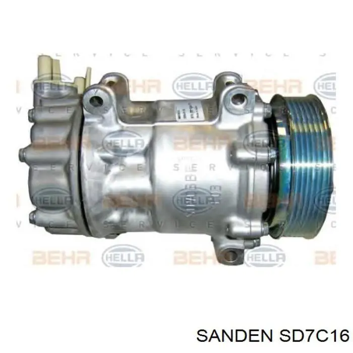 Купити SD7C16 Sanden Компресор кліматичної установки