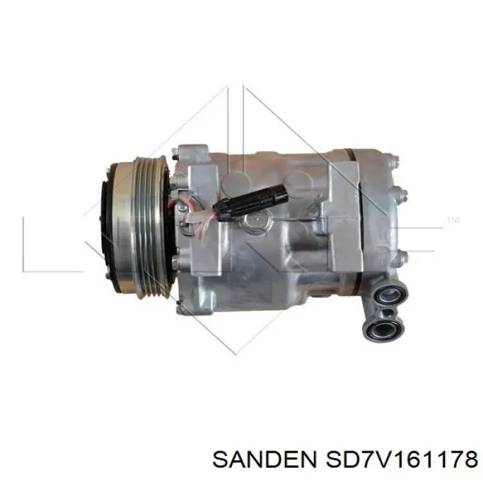 Купити SD7V161178 Sanden Компресор кліматичної установки