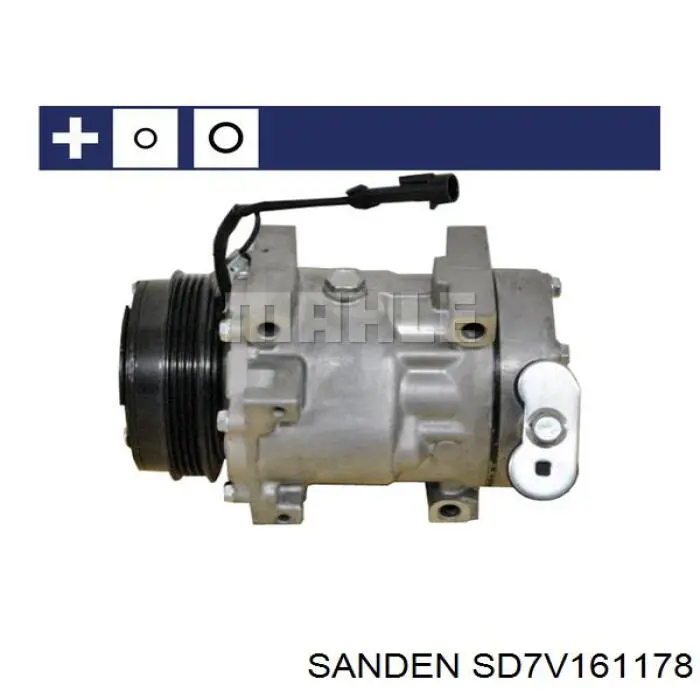 SD7V161178 Sanden Компресор холодоагенту