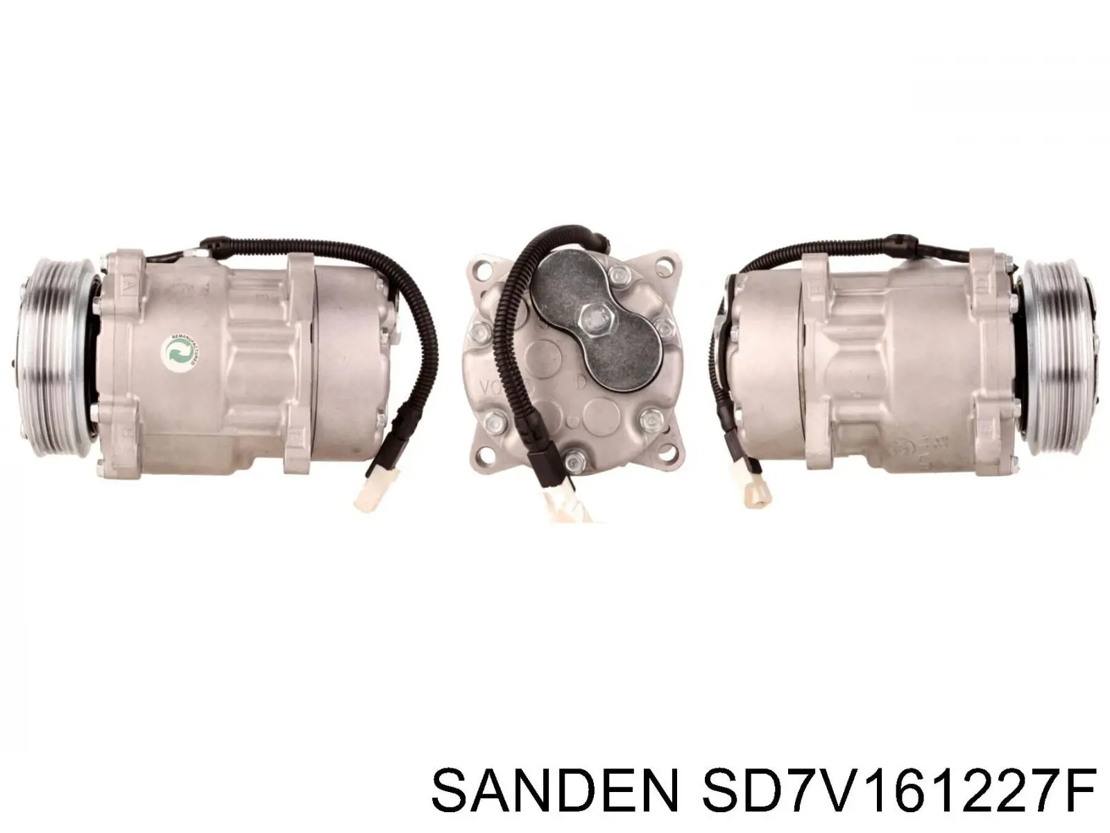 Компресор кондиціонера SD7V161227F Sanden