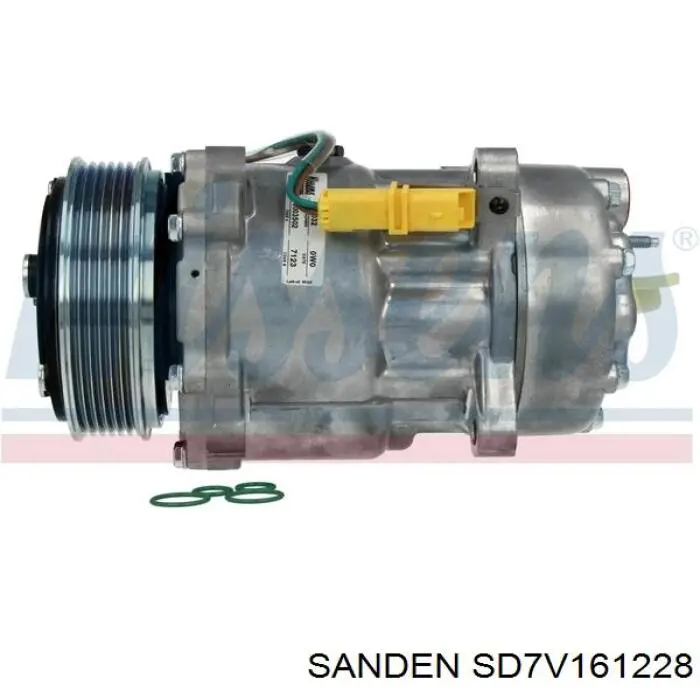 Купити SD7V161228 Sanden Компресор кліматичної установки