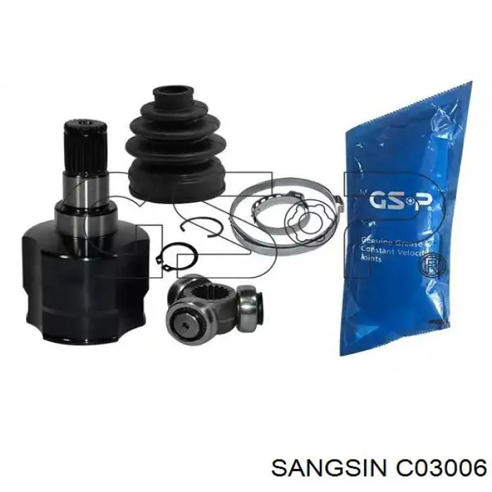 Граната колісна Sangsin C03006 ціна, від 26.86 USD