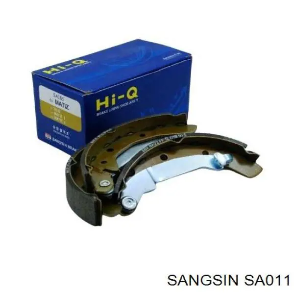 SA011 Sangsin колодки гальмові задні, барабанні